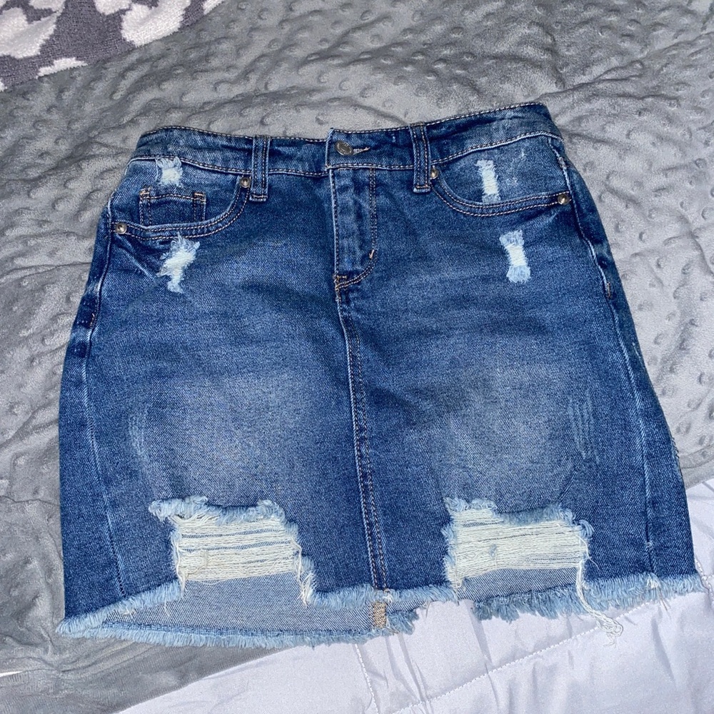 Jean skirt